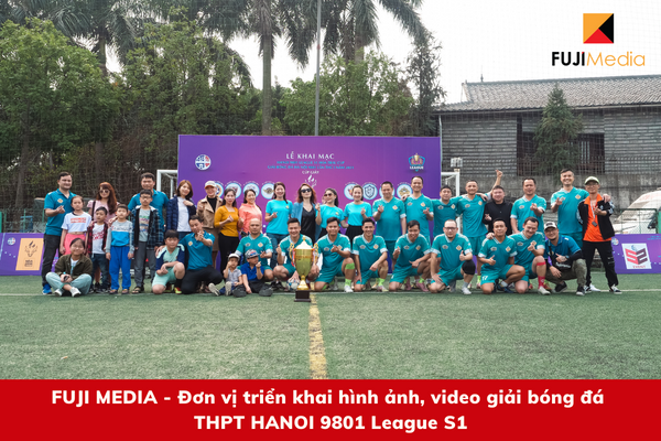 Fuji Media Hân Hạnh Là Đơn Vị Triển Khai Truyền Thông Hình Ảnh, Video Cho Giải Bóng Đá HANOI 9801 League S1 - Cúp Hỏa Trâu