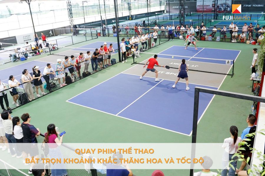 Quay Phim Thể Thao - Bắt Trọn Khoảnh Khắc Thăng Hoa Và Tốc Độ