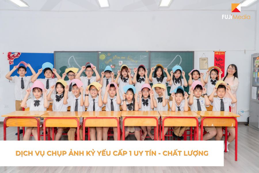 Dịch Vụ Chụp Ảnh Kỷ Yếu Cấp 1 Uy Tín - Chất Lượng