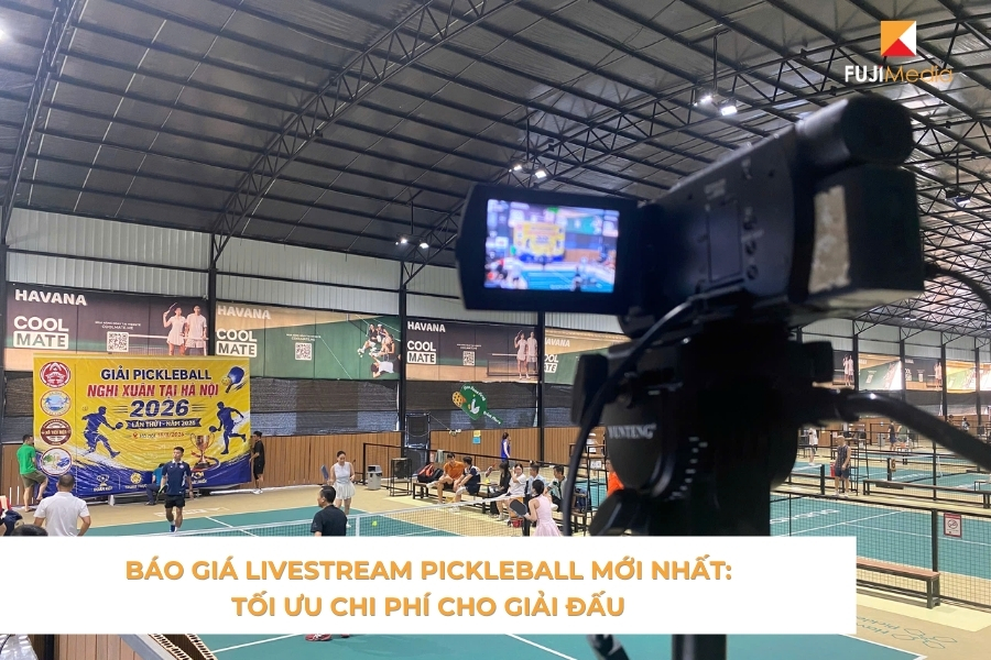Báo Giá Livestream Pickleball Mới Nhất: Tối Ưu Chi Phí Cho Giải Đấu